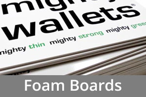 foam boards